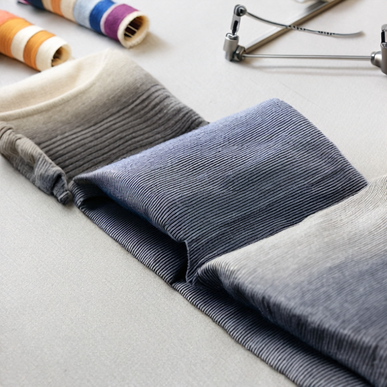 Cotton Knit Ribbing Fabric: Uses in Clothing Construction