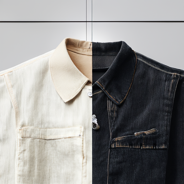 White Cotton Denim vs Black Cotton Denim: Styling Guide