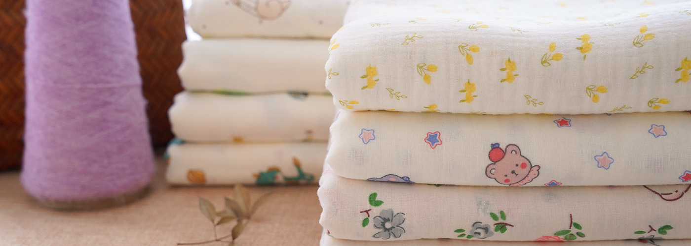 DOUBLE LAYER MUSLIN FOR BABY